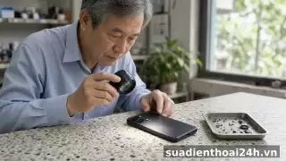 Thay kính camera POCO M2 đến M7 1