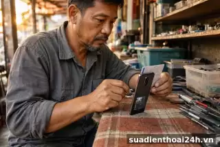Sửa camera mất nét Huawei P30 đến P60 Pro 4