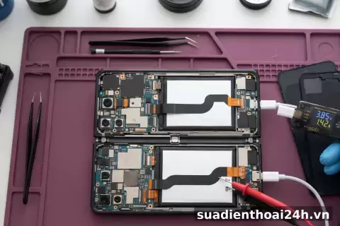 Sửa mất nguồn Samsung Galaxy Z Flip