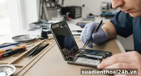 Sửa vân tay Samsung Galaxy Z Flip