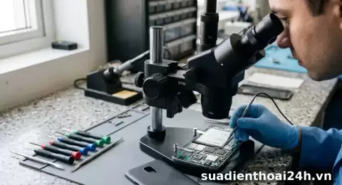 Sửa mất nguồn Galaxy M12 đến M54 5G