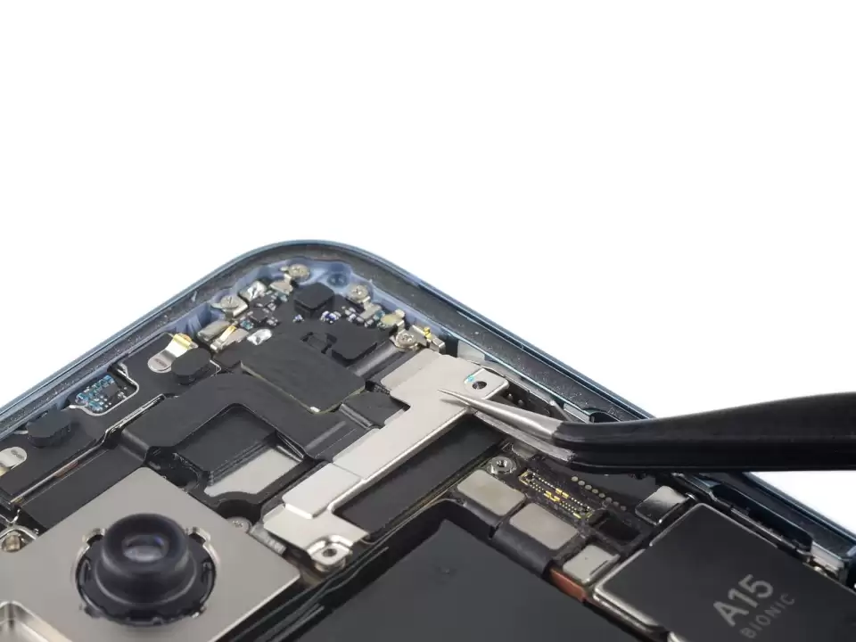Bước 23 — Quy trình kiểm tra và sửa loa mic (theo hướng dẫn iFixit)