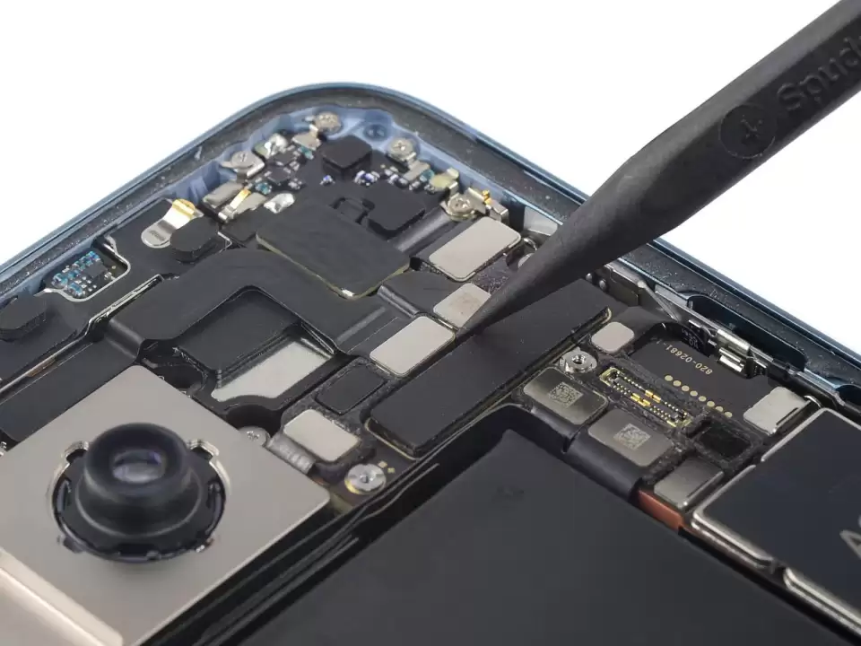 Bước 24 — Quy trình kiểm tra và sửa loa mic (theo hướng dẫn iFixit)