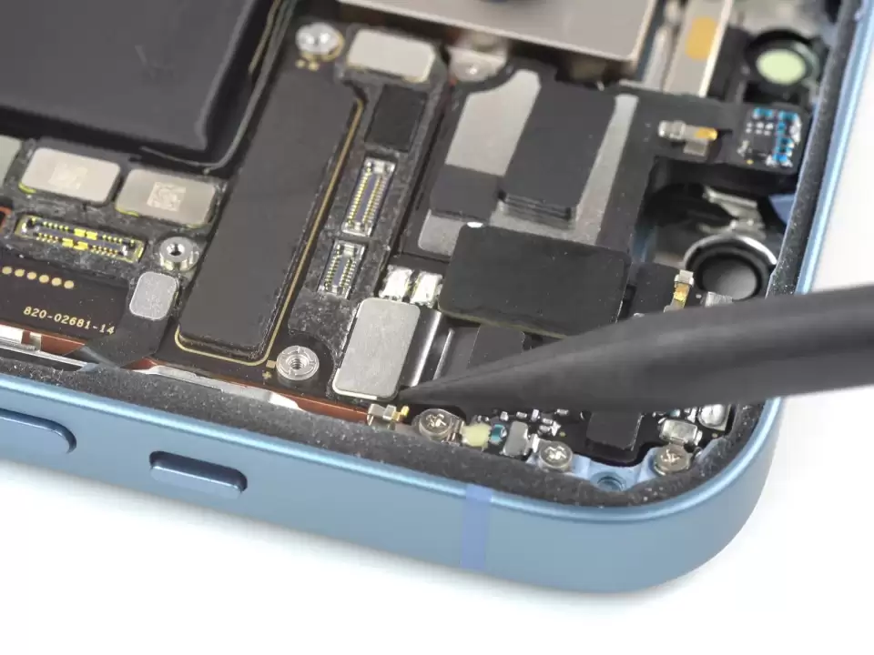 Bước 28 — Quy trình kiểm tra và sửa loa mic (theo hướng dẫn iFixit)