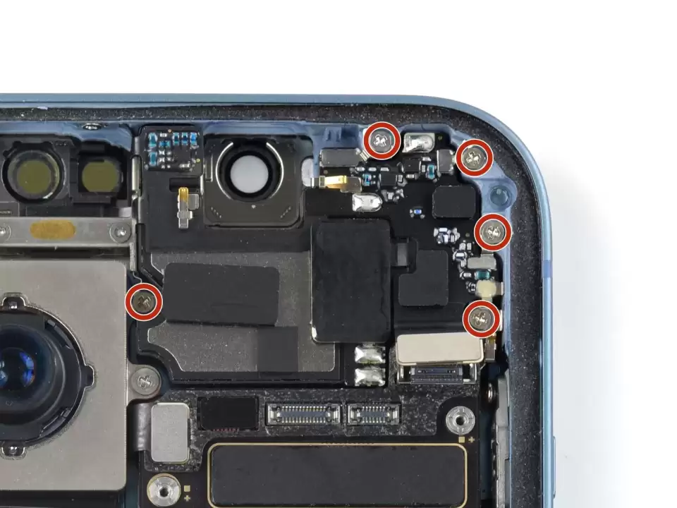 Bước 29 — Quy trình kiểm tra và sửa loa mic (theo hướng dẫn iFixit)