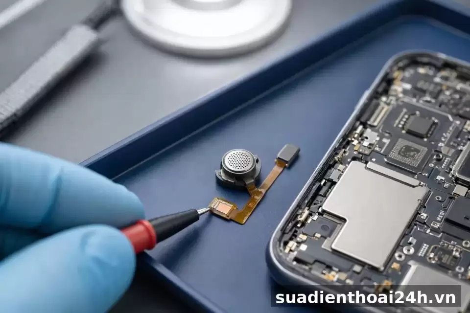Sửa loa, mic iPhone 11 đến 17 Pro Max tại suadienthoai24h.vn 3
