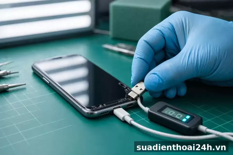 Thay chân sạc iPhone 11 đến 17 Pro Max tại suadienthoai24h.vn 4