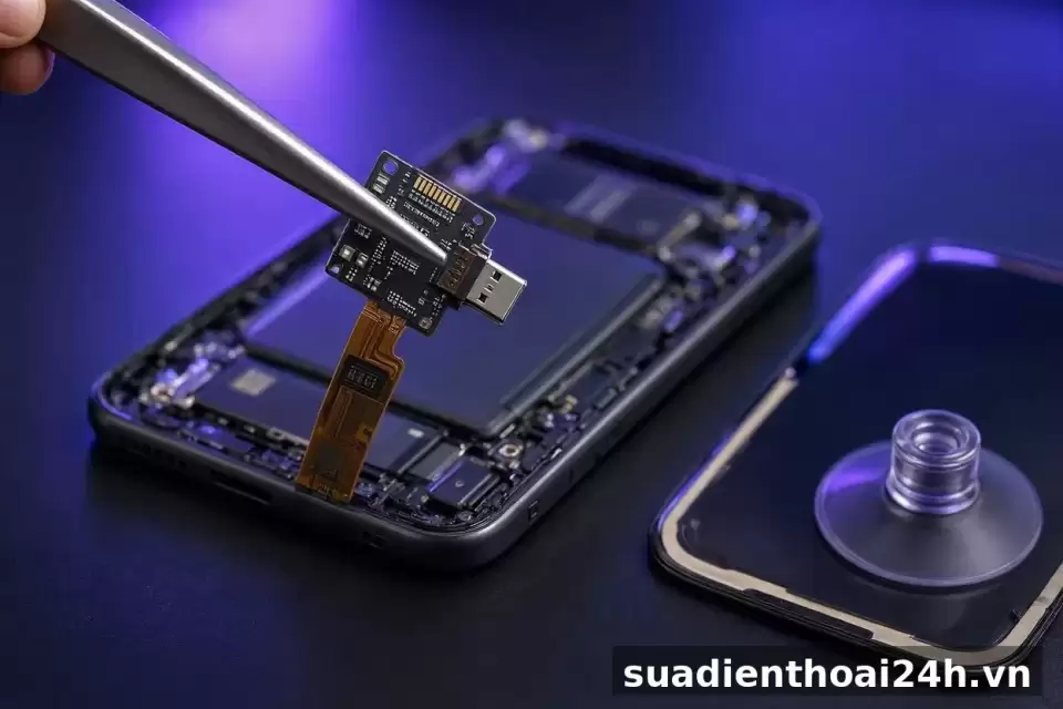 Thay chân sạc HONOR Magic5 Pro, Magic6 Pro, Magic7 Pro tại suadienthoai24h.vn 3