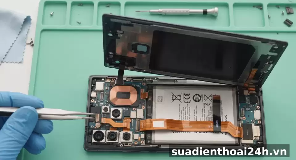 Sửa vân tay Samsung Galaxy Note 4 đến Note20 Ultra