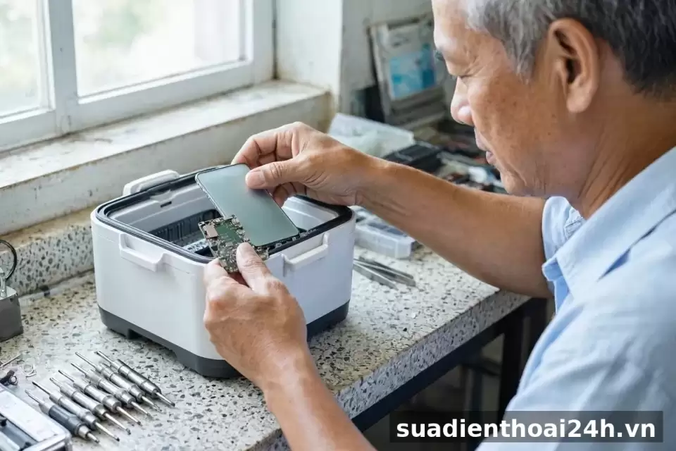 Sửa vivo V23 đến V40 vào nước