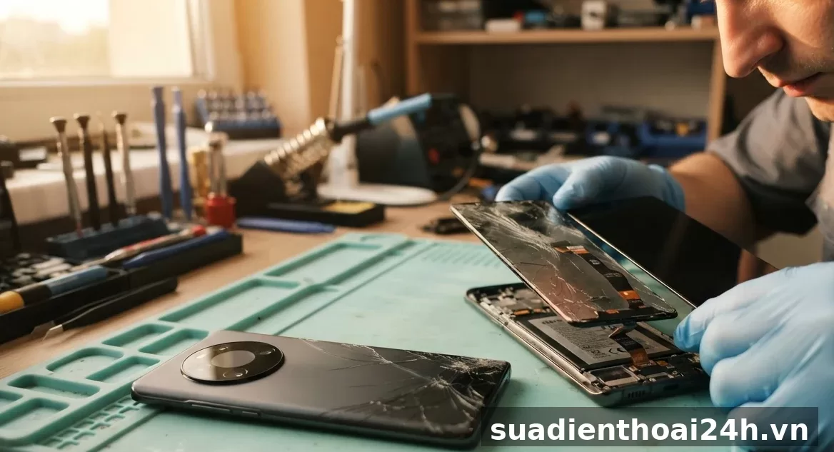 Thay màn hình Huawei P30 đến P60 Pro