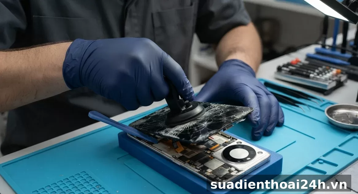 Thay màn hình Huawei P30 đến P60 Pro