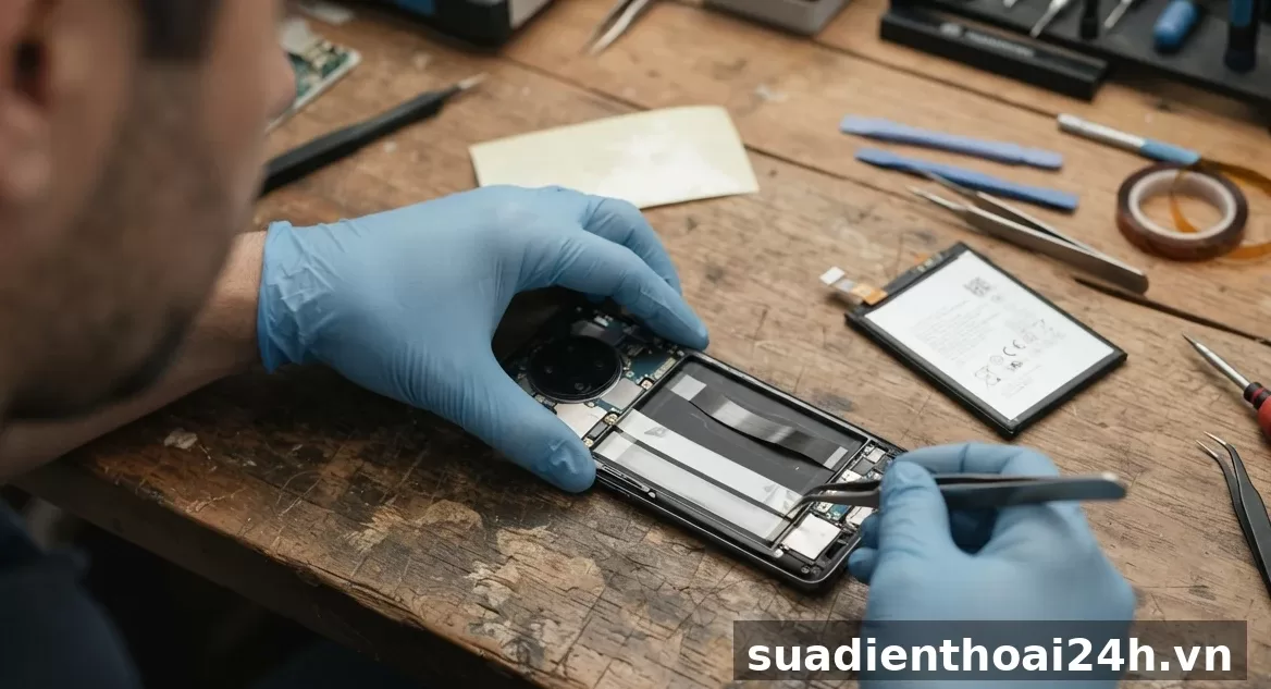 Thay pin Huawei P30 đến P60 Pro