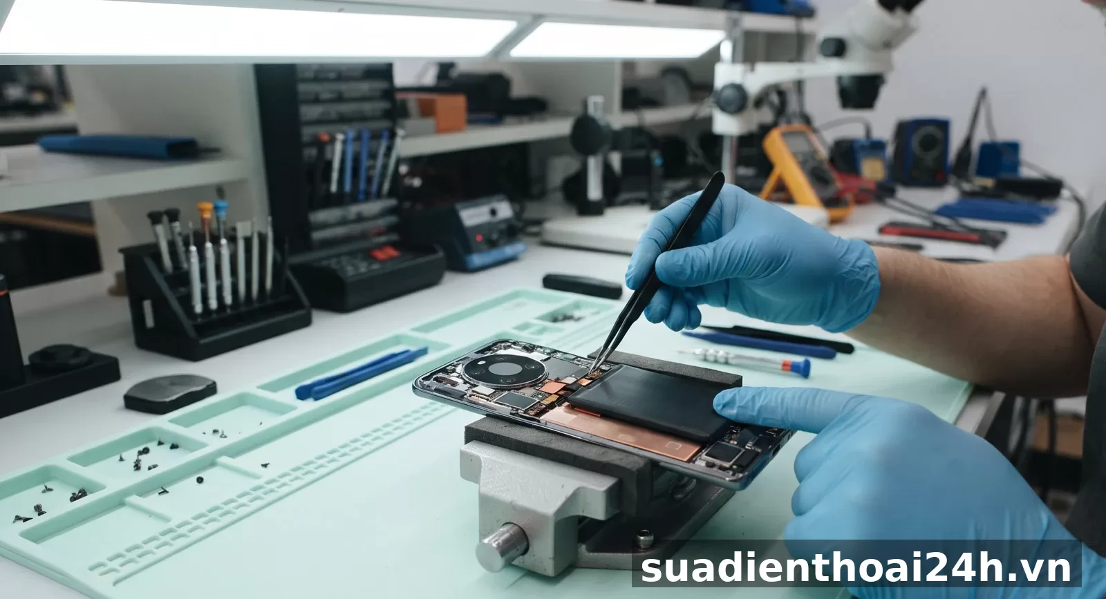 Thay pin Huawei P30 đến P60 Pro
