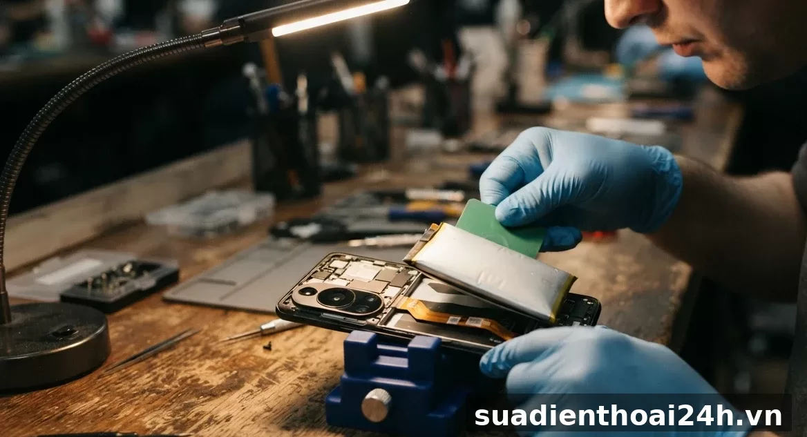 Thay pin Huawei P30 đến P60 Pro