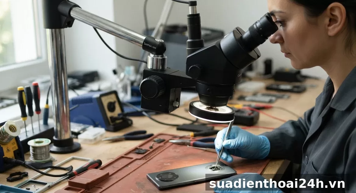 Thay chân sạc Huawei P30 đến P60 Pro tại suadienthoai24h.vn 4