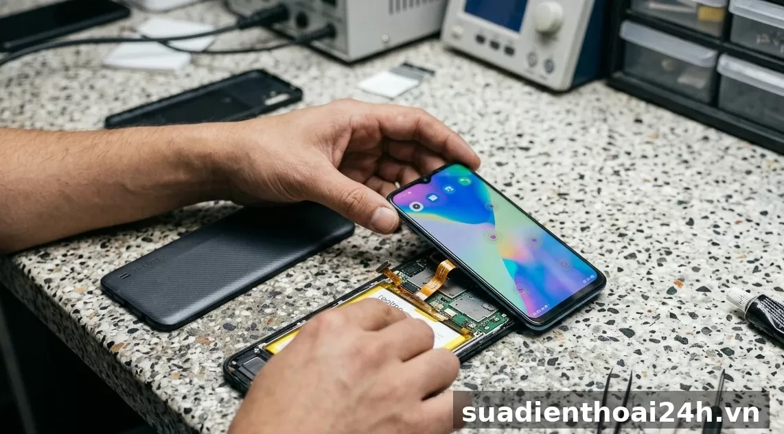 Thay màn hình realme C11 đến C67 tại suadienthoai24h.vn 2