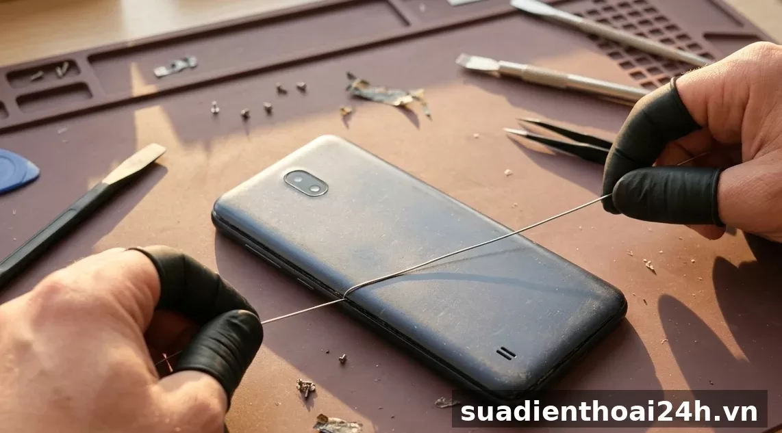 Ép kính realme C11 đến C67 tại suadienthoai24h.vn 3