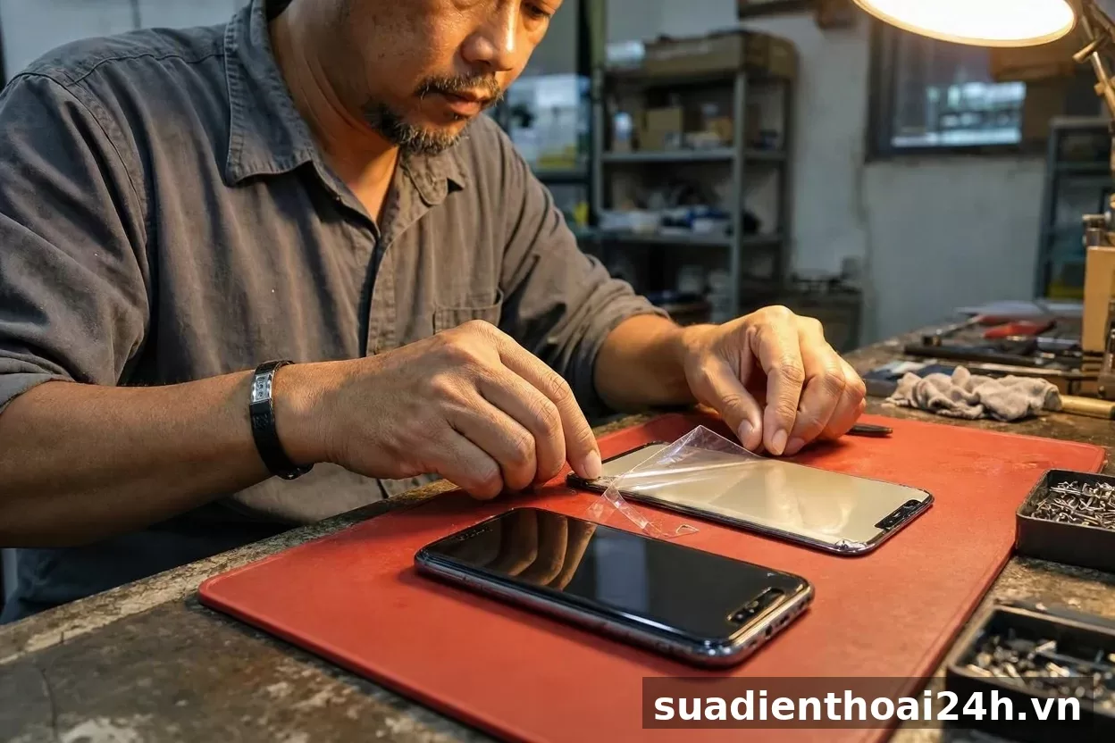 Thay kính lưng Redmi 10C, 12C, 13C, 14C tại suadienthoai24h.vn 4