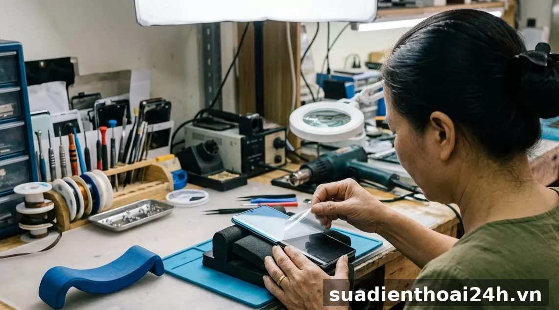 Thay kính lưng vivo NEX, NEX S, NEX Dual, NEX 3 tại suadienthoai24h.vn 3