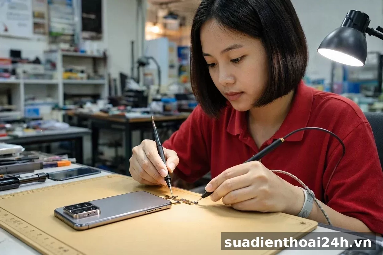 Sửa mất nguồn Huawei P30 đến P60 Pro